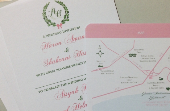 Aisyah Helmi Wedding Card